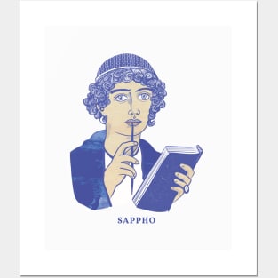 Sappho the Greek Poet Posters and Art